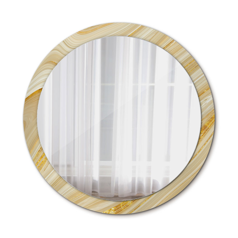 Huldar Glass Flat Wall Mirror