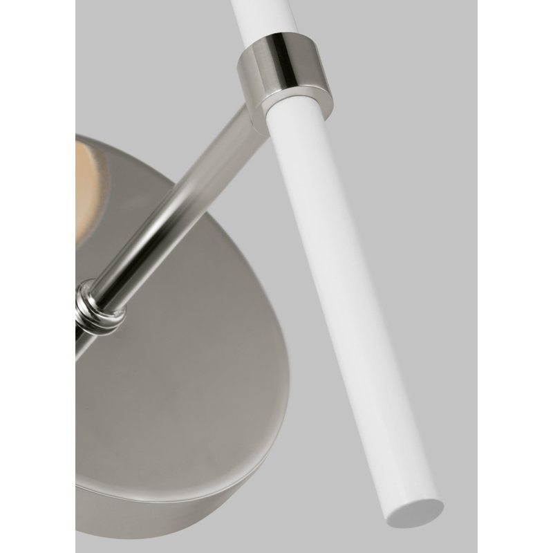 Monroe 1 - Light Armed Sconce, Polished Nickel GW