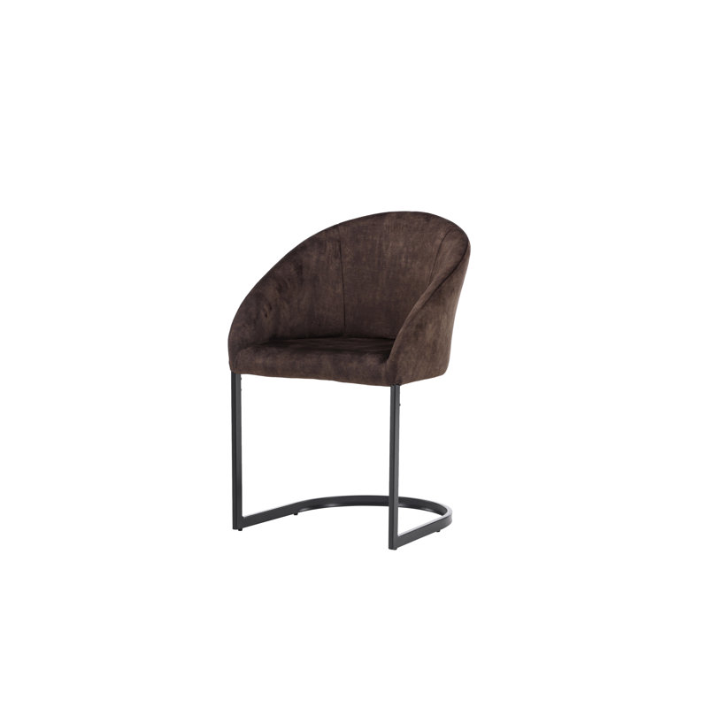 Rouidate 51cm H 100% Polyster Upholstered Upholstered Back Armchair