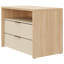Armoire de rangement Noma à 2 tiroirs