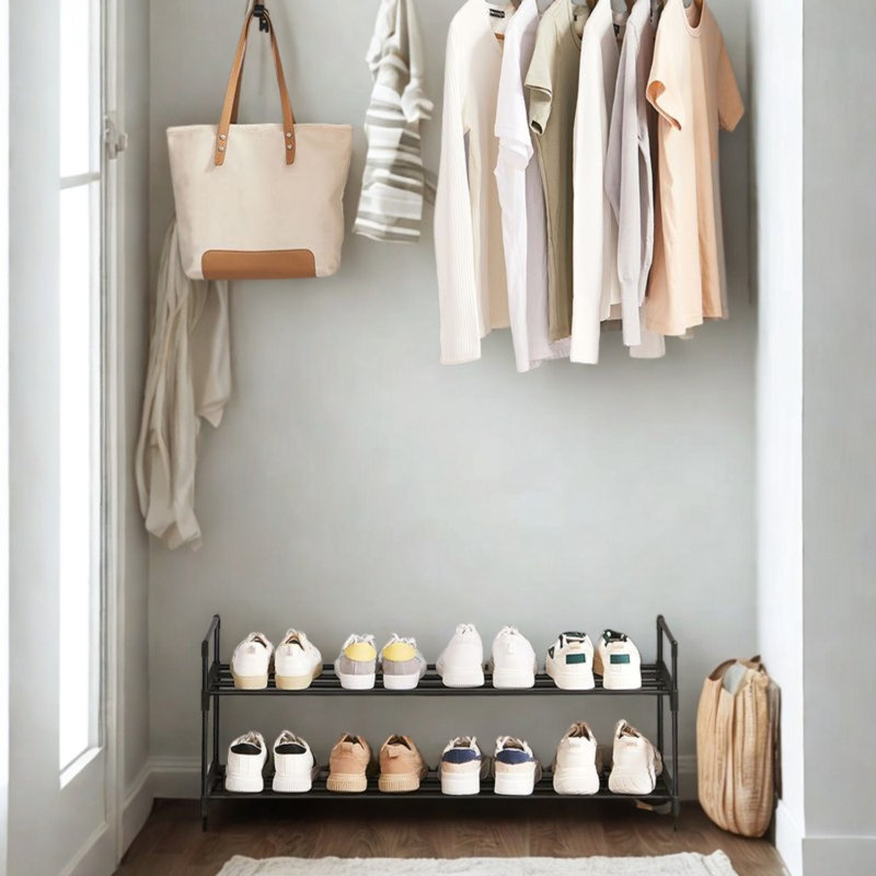 6 Pair Shoe Rack