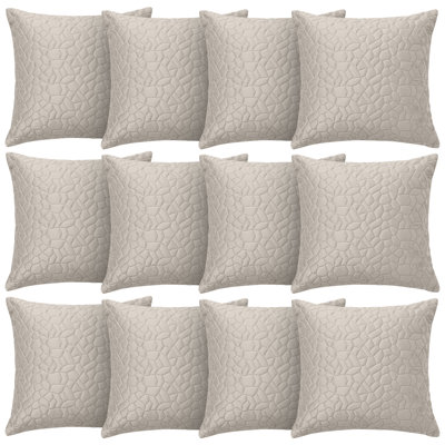 Aspire Homeware Geometric Square Velvet Cushion Covers