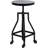 Adjustable Height Counter Stool with Metal Frame