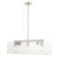 Luminaire suspendu rectangulaire à 3 lumières pour îlot de cuisine Clementine-1920741666