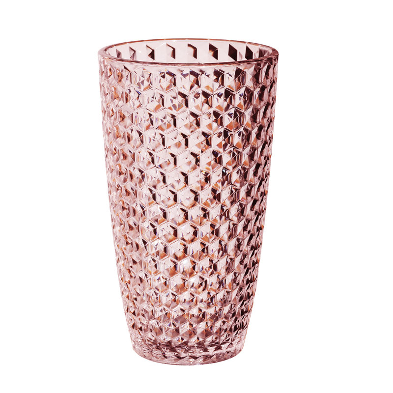 Verre à boire en acrylique Calera, Rose, 16 oz
