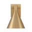 Pharos 1-Light Adjustable Wall Sconce in Noble Brass by Breegan Jane