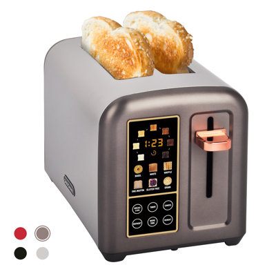 Yukool 2 Slice LCD Display Toaster