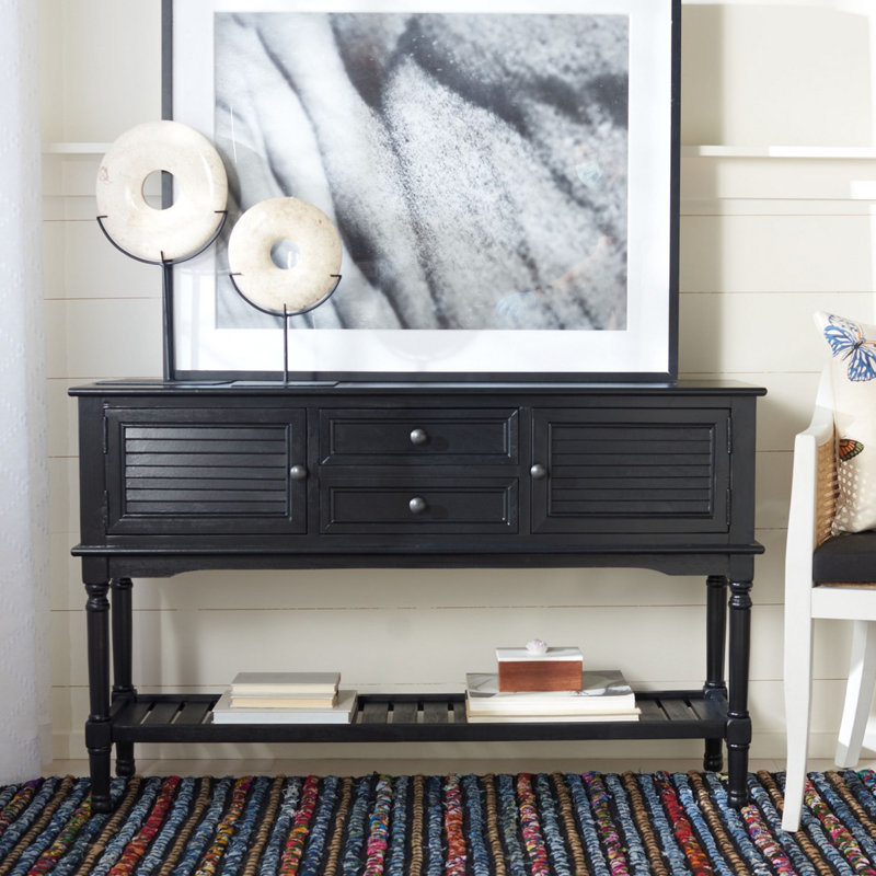 Ulla 47.3'' Console Table, Black