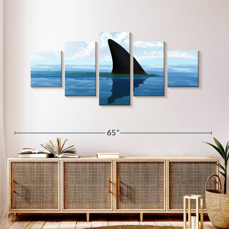 Shark Fin, 24" H x 55" W