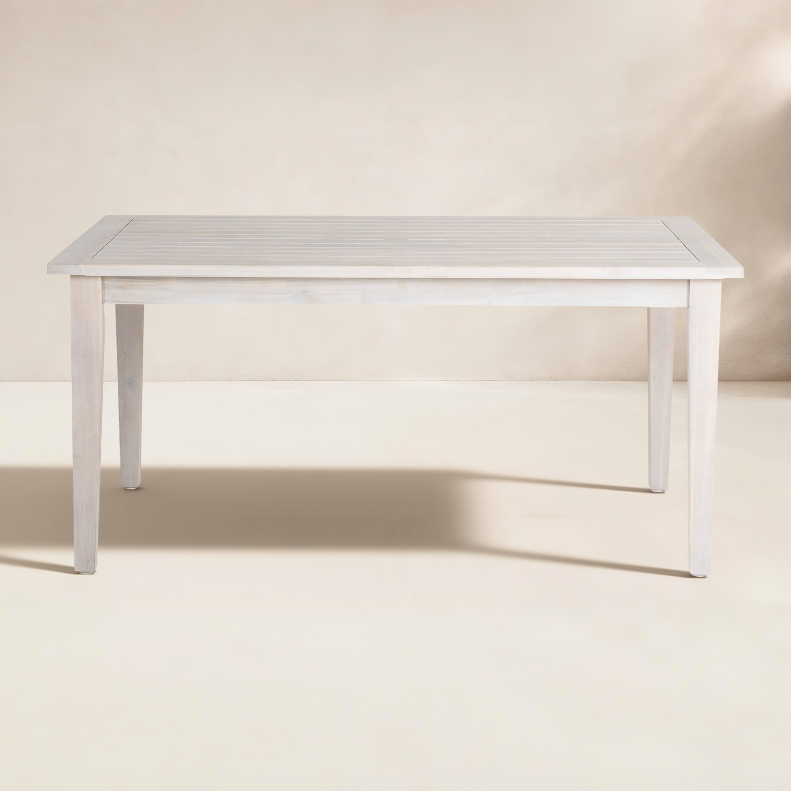 Amina 64" Acacia Patio Dining Table