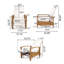 Fauteuil inclinable manuel 27,75 po Dorset-1016160191-1016160190