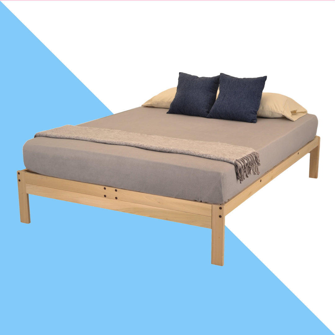 Solid Wood Bed Gracie Oaks 