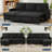 77.2" Upholstered Sleeper Sofa Bed-133079074