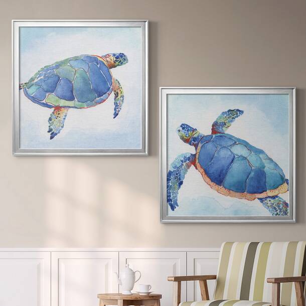 Bay Isle Home 3 Piece Sea Turtle Metal Wall Décor Set & Reviews | Wayfair