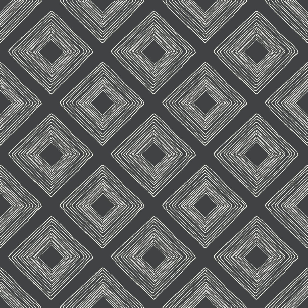 Diamond Sketch 33' L x 20.5" W Wallpaper Roll York Wallcoverings 