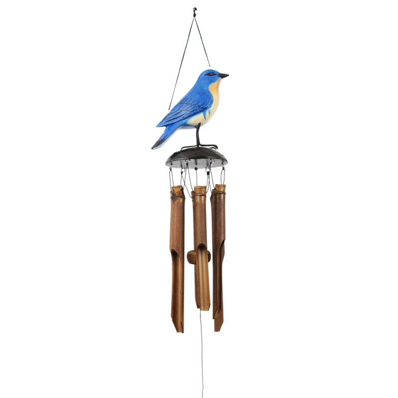 Carillon en bambou Bluebird Family