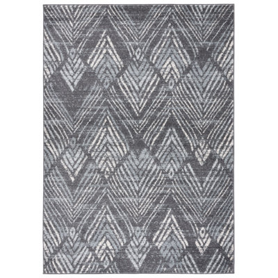 Tapis à chevrons Brynlea Performance