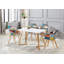 Greenview Side Chair in Blue/Grey