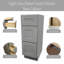 Armoire de salle de bain 18 po à 3 tiroirs Shaker-91928860
