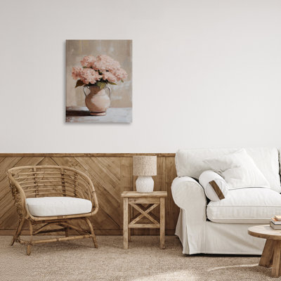 Double Handle Flower Vase Canvas, design by Franklyn Gregory
