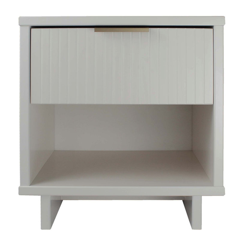 Granville 18" Nightstand In (1-Drawer), White