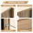 Ebern Designs Farmhouse Wood Headboard, Wall Mounted-290223803-272633576