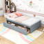 Lit simple 2 tiroirs, design minimaliste-125555943