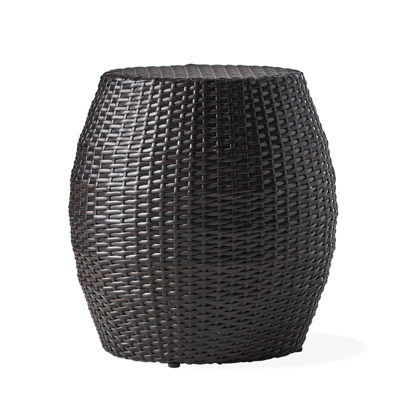 14.00" Side Table For Outdoor Patio, Finish, Strong Iron Base, No Assembly, Decorate Your Patio And Garden, Colors Table, 14.00", Framework, Ideal Yard Ornament, Colour Selections