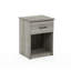 Table de chevet moderne avec tiroir et rangement ouvert 15,6 "x 17,8" x 24,2 "-2018492371