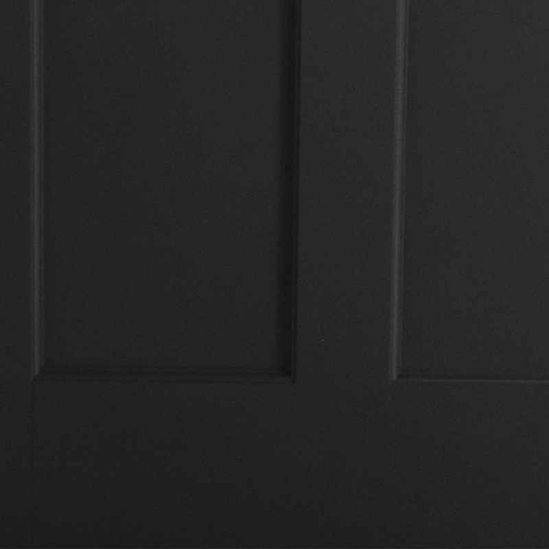 Durable Exterior Doors, Black FRP 36 x 79 Craftsman Entry for Home