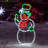 Snowman LED Lighted Display