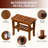 Teak Shower Bench Stool With Storage Shelf, Waterproof Shower Chair Spa Bath Seat, Shower Stool For Inside Shower, Bathroom Bench Seat