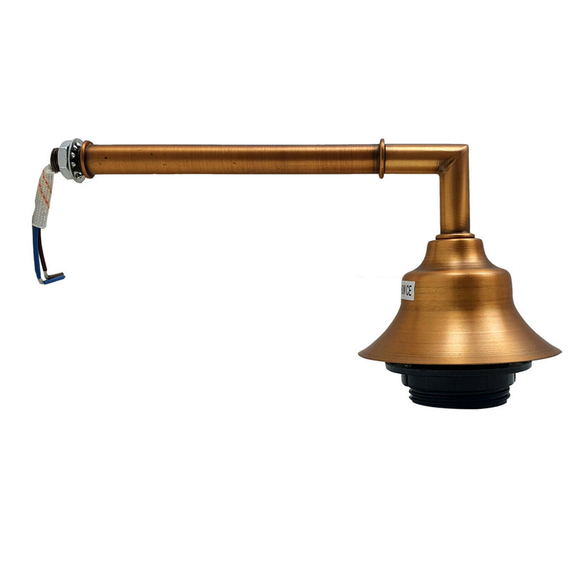 Goodrum Armed Sconce, Yellow Brass
