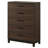 Hrian 33.5'' W 5 - Drawer Dresser