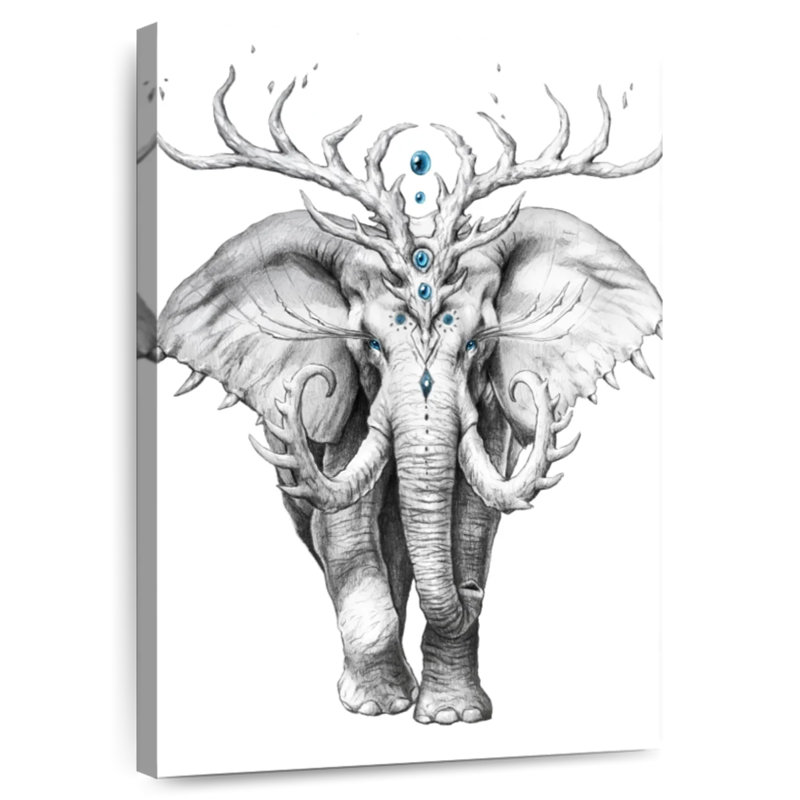 Brampt Elephant Soul, 48" H x 32" W