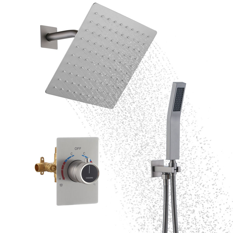 Pressure-Balanced (Temperature And Volume) All-In-One Kit with Rough in-Valve
