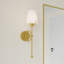 Backler Gold Wall Sconce