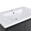 Lavabo de salle de bain rectangulaire monotrou 30 po x 18 po, lavabo de meuble-lavabo seulement, robinet non inclus