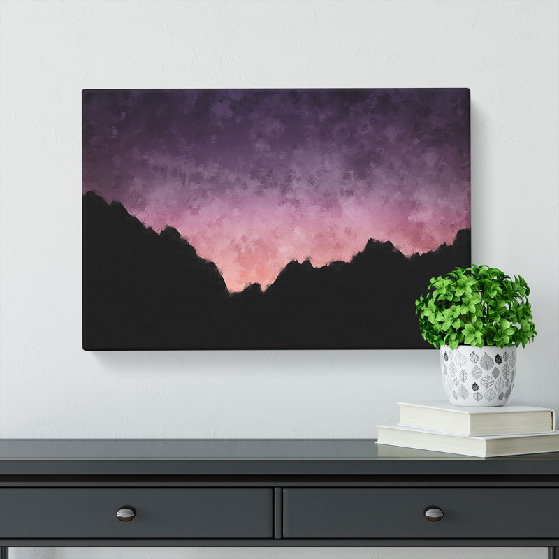 Pink Sky At Night - Wrapped Canvas, 35cm H x 50cm W x 3cm D