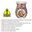 Alina Glass Tabletop Wax Warmer