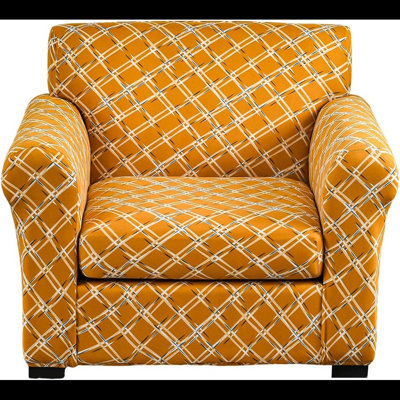 Housses de canapé 2 pièces pour housses de canapé à motif floral extensible pour salon avec housses de coussin individuelles Housses de canapé avec accoudoirs Protecteur de meubles pour animaux de compagnie (Fauteuil, Motif06)