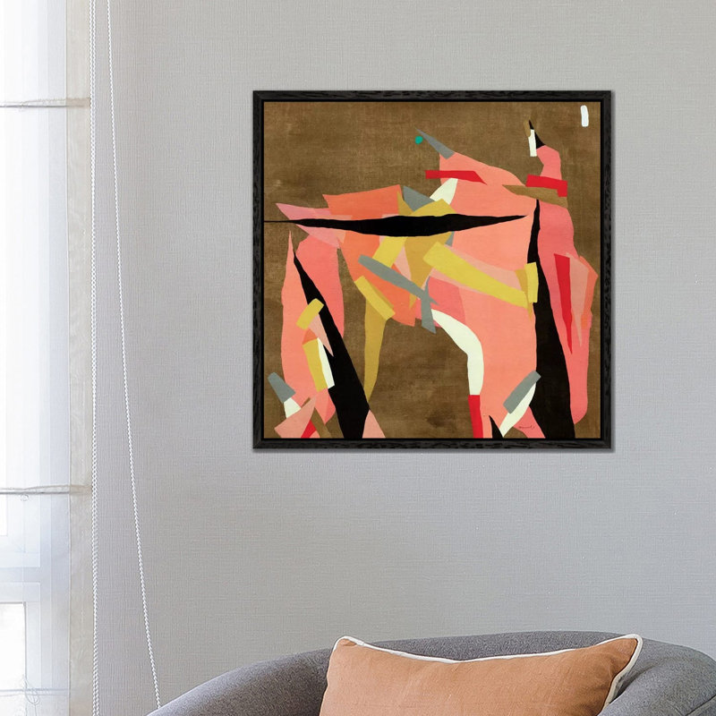 Toro - Painting on Canvas, Black Framed, 66.04 cm H x 66.04 cm W