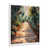 Cadre photo blanc simple, bois massif