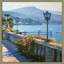 «Bellagio Promenade II» par Howard Behrens - Peinture-1070574232-1070574233