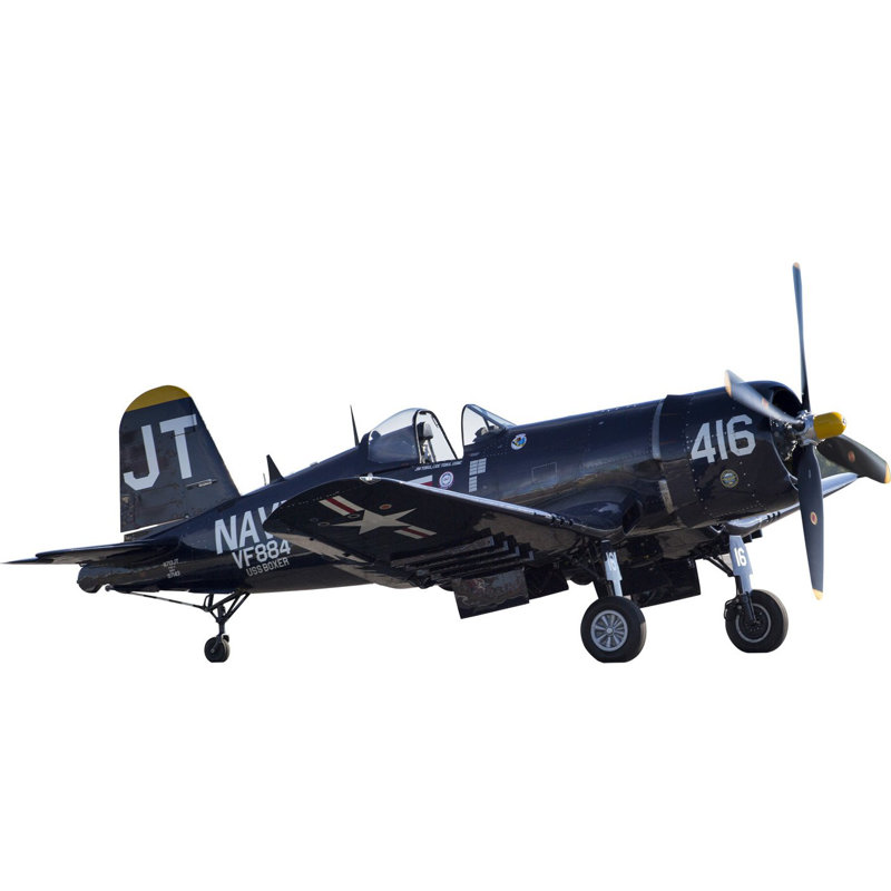 Décalcomanie murale aéronautique rétro Hunziker, H 22 po x l 46 po x P 0,01 po