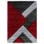 Hunley Geometric Hand Woven Shag Area Rug-248239808