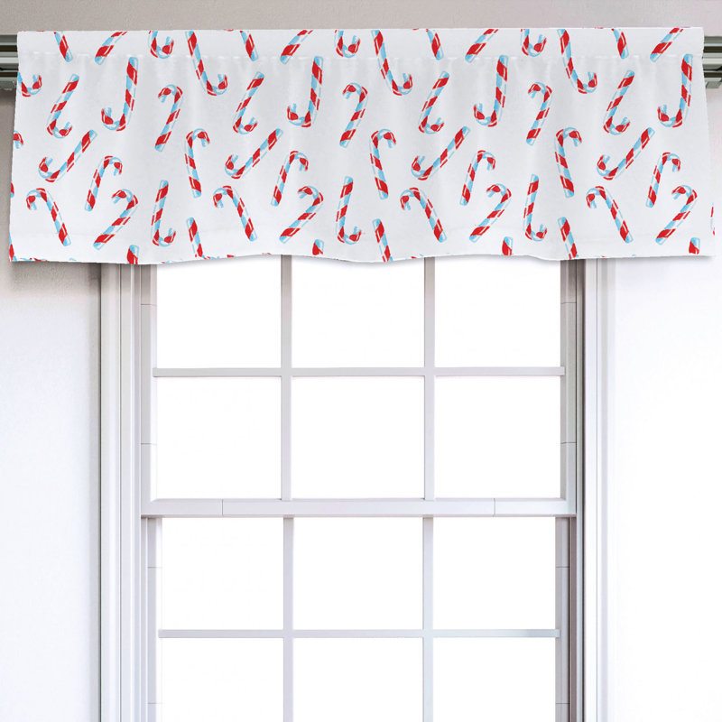 Sateen Ruffled Window Valance