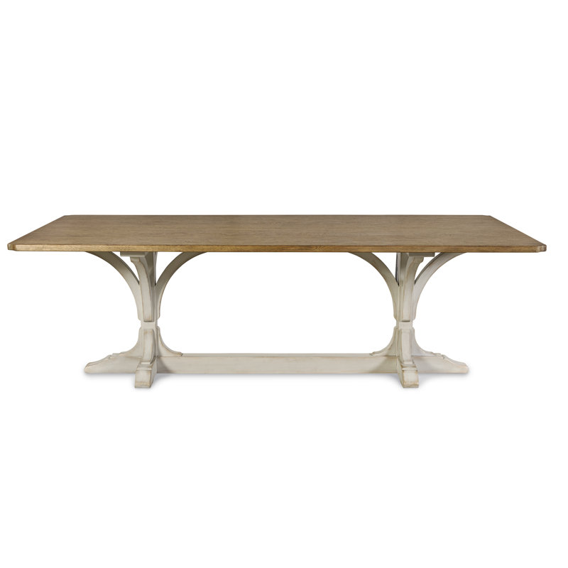 Tara Shaw Dining Table, 30"H x 96"L x 42"W, Brown