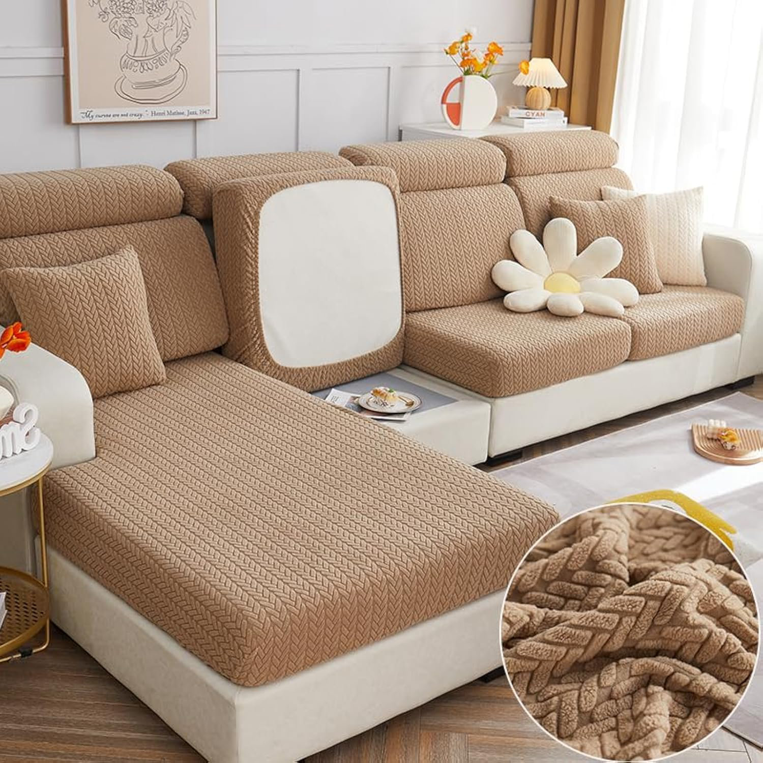 Latitude Run® Magic Sofa Covers Sectional Couch Covers Sofa Covers