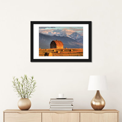 " Dupuis Barn With Mission Range In The Background, Ronan, Lake County, Montana, USA " by Chuck Haney